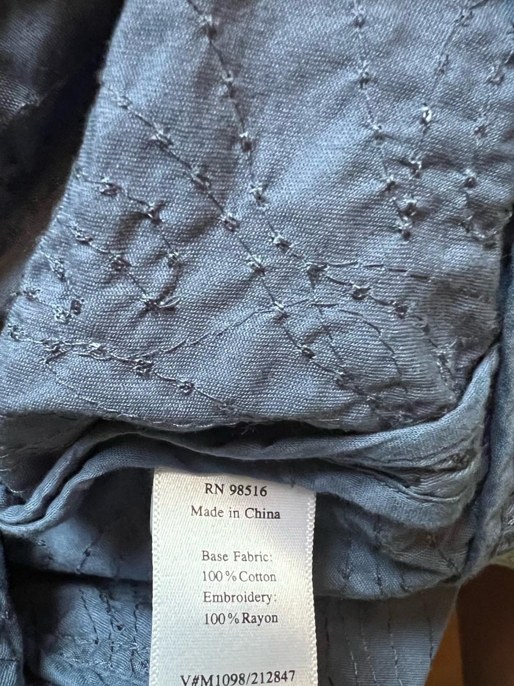 Retro Chic Slate Blue Utility Zip Jacket with Stand Collar - Picture 5 of 5